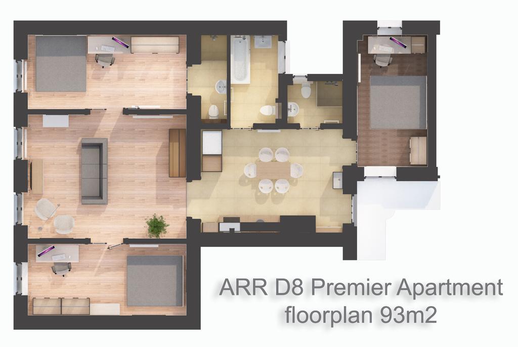 Bpr D8 Premier Apartment ブダペスト エクステリア 写真